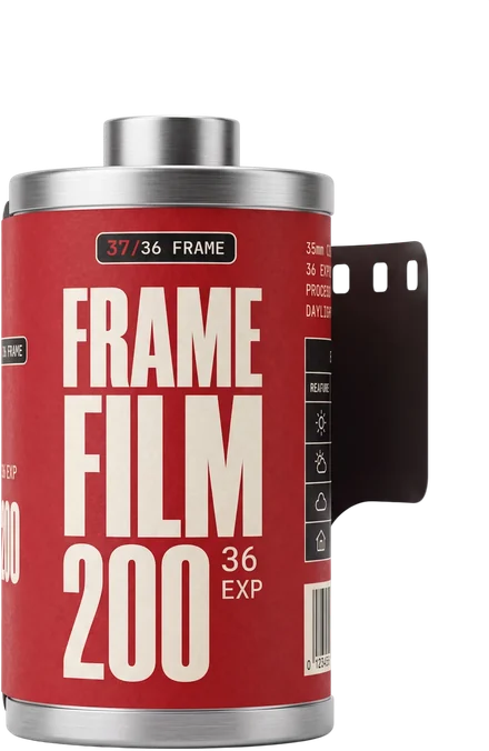 FRAME FILM 200 35mm canister