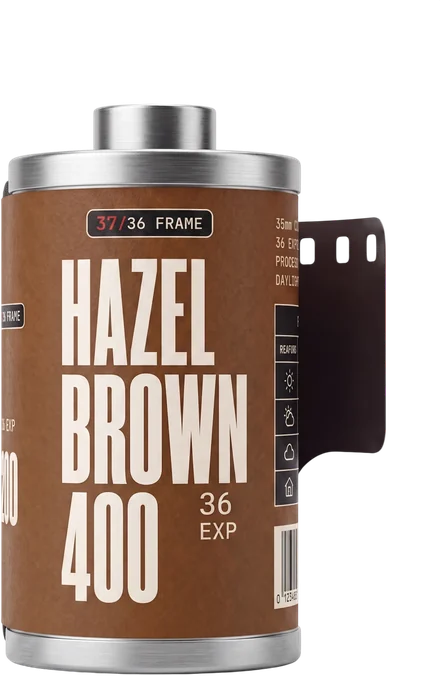 HAZEL BROWN 400 35mm canister